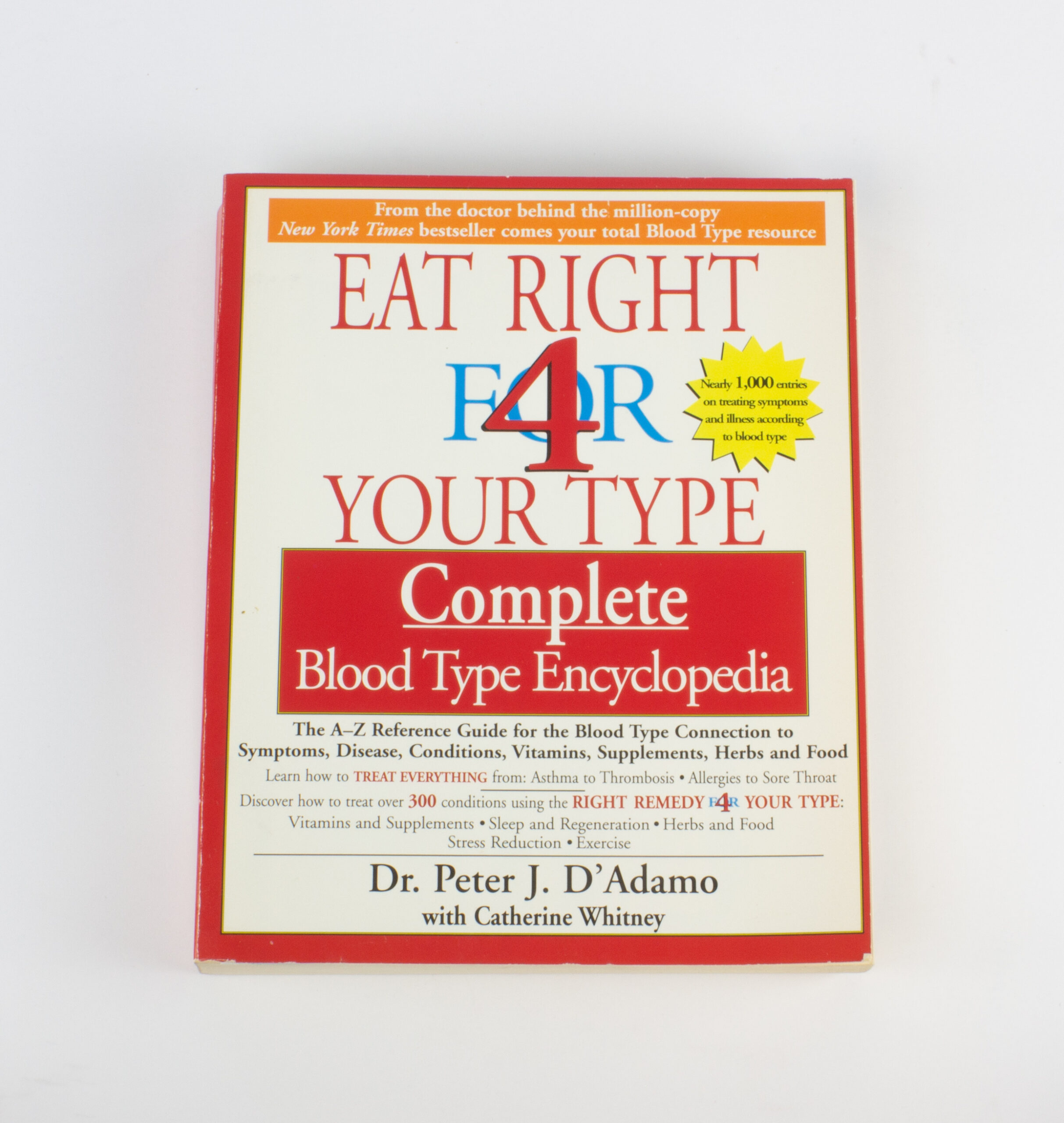 eat right for your blood type